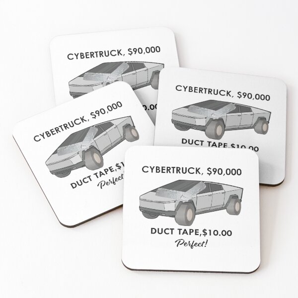 Item preview, ELON MUSK, TESLA CYBERTRUCK, RECALL designed and sold by mdb-designs.
