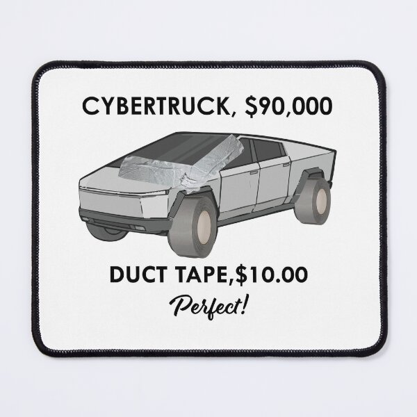 Artikelvorschau, ELON MUSK, TESLA CYBERTRUCK, RÜCKRUF entworfen und verkauft von mdb-designs.