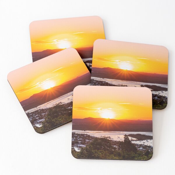 Item preview, Golden Sunset Over Noosa River designed and sold by Aure50.