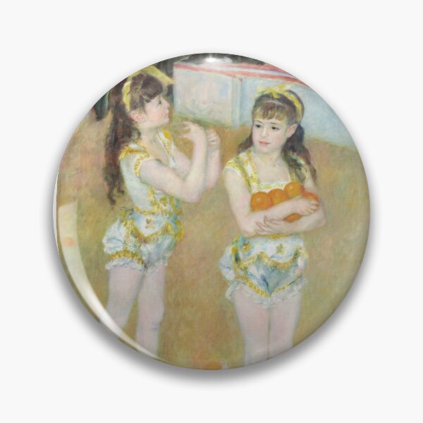 Item preview, Acrobats at the Cirque Fernando (Francisca and Angelina Wartenberg) - Pierre-Auguste Renoir designed and sold by Mapsart-.