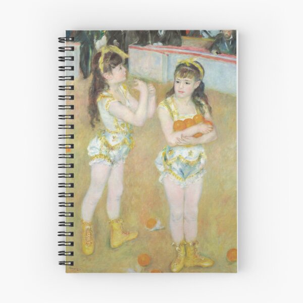 Item preview, Acrobats at the Cirque Fernando (Francisca and Angelina Wartenberg) - Pierre-Auguste Renoir  designed and sold by Mapsart-.