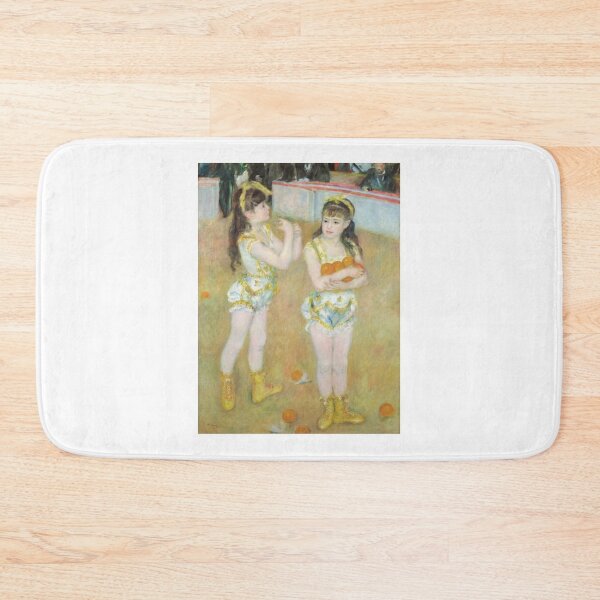 Item preview, Acrobats at the Cirque Fernando (Francisca and Angelina Wartenberg) - Pierre-Auguste Renoir  designed and sold by Mapsart-.