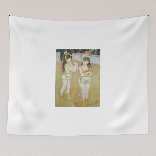 Item preview, Acrobats at the Cirque Fernando (Francisca and Angelina Wartenberg) - Pierre-Auguste Renoir  designed and sold by Mapsart-.