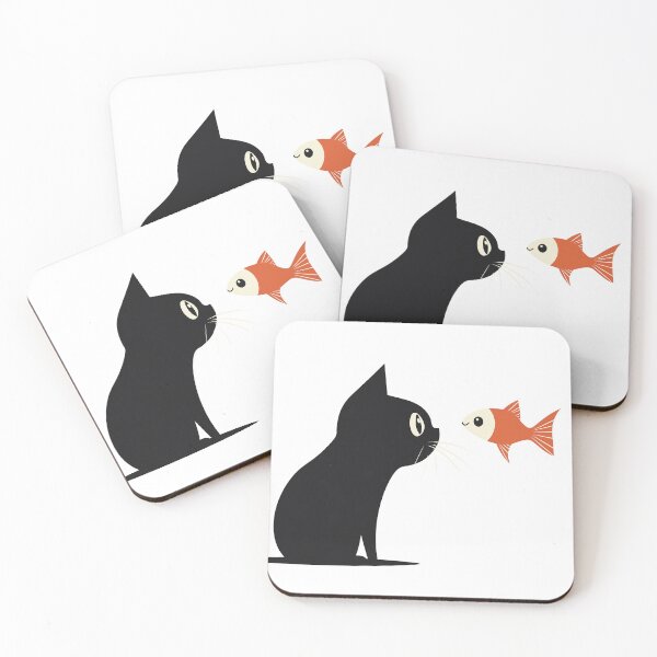 Item preview, Aquarium Thriller: The Cat's Gaze, The Fish's Curiosity designed and sold by studio902.