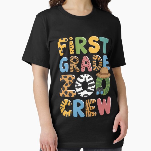 Item preview, Field Zoo Trip Teacher, First Grade Crew designed and sold by BRAMS ⭐ ⭐ ⭐ ⭐ ⭐.