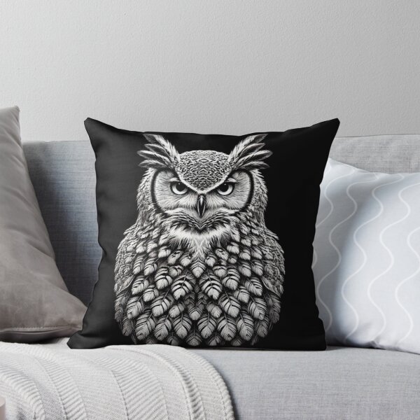 Item preview, Owl Artwork - Bird Art Animal Owl-for Nature Lovers, Animal lovers, owl lovers designed and sold by love3617.