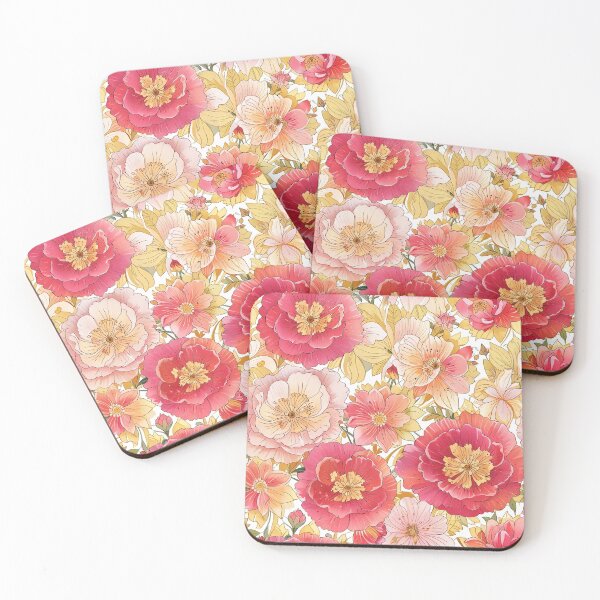 Item preview, Colorful Blooming Flowers pattern designed and sold by CoolPixels.
