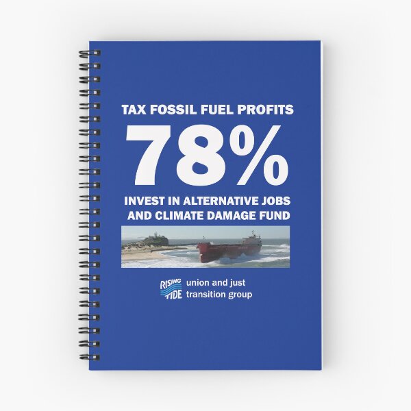 Item preview, TAX FOSSIL FUEL PROFITS 78% designed and sold by mcdf.