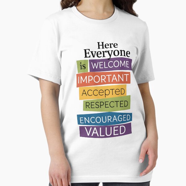 Item preview, Everyone Is Welcome Here Idaho Teacher designed and sold by ChicTeeshop.