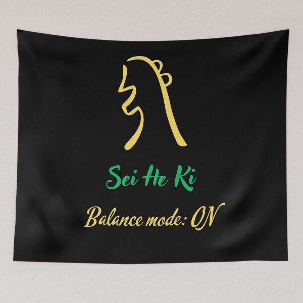 Item preview, Sei He Ki Reiki T-Shirt – Balance Mode: ON designed and sold by PranaLume.