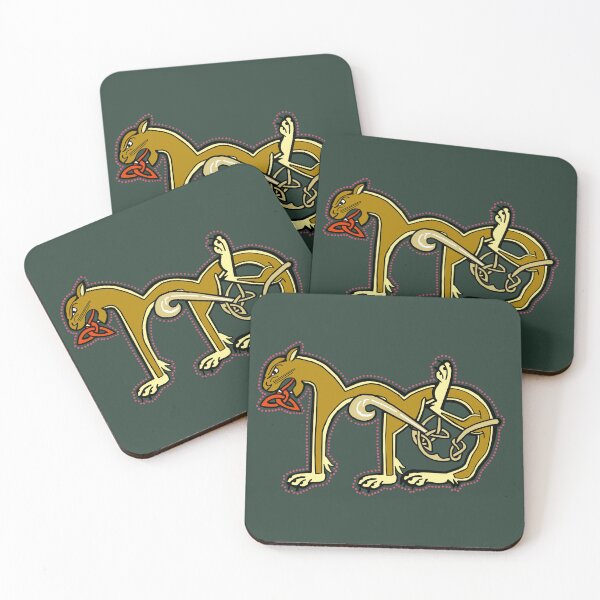 Item preview, Roaring Medieval Lioness Letter M designed and sold by Donnahuntriss.