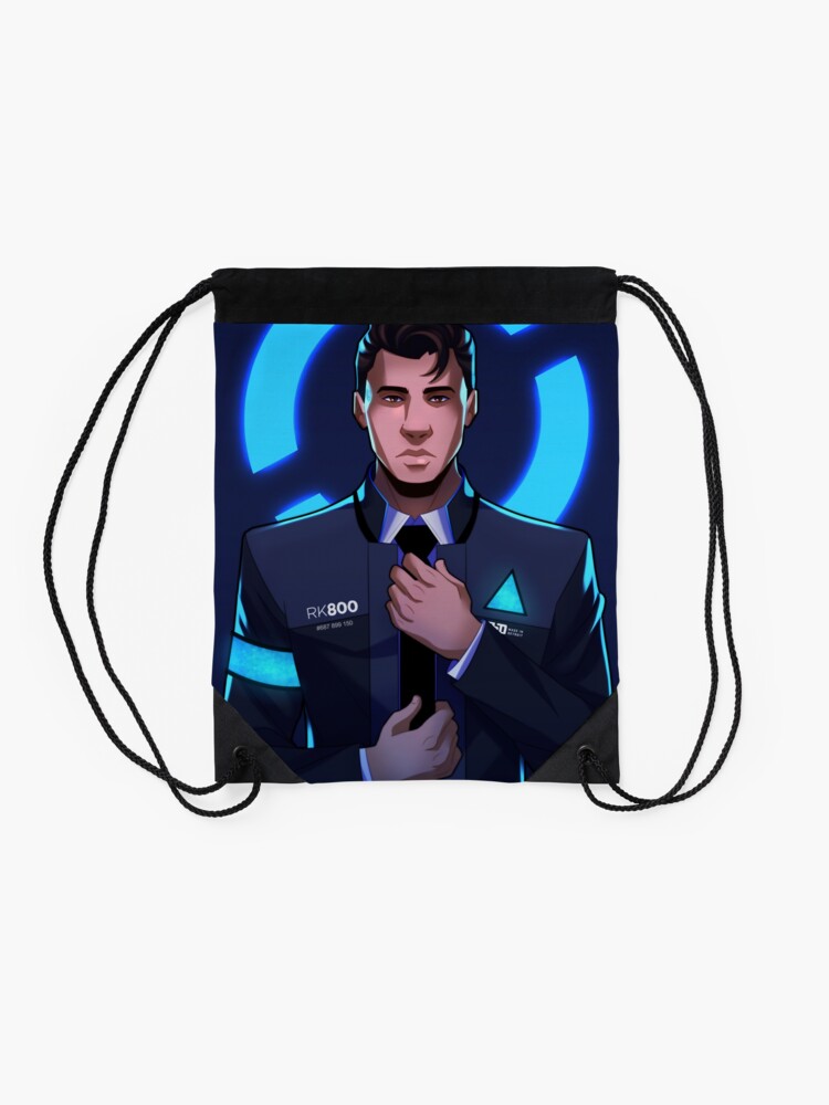 Detroit Become Human Connor RK800 Backpack Men/'s Handbag laptop bag Travel bag