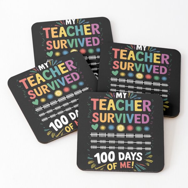 Item preview, Funny 100 Days Of School designed and sold by tearbytea.