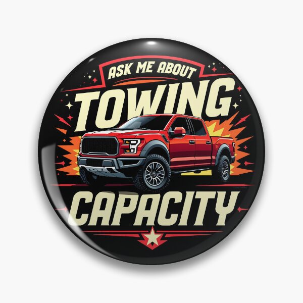 Item preview, Ask Me About Towing Capacity designed and sold by Automotive Art by Greg.