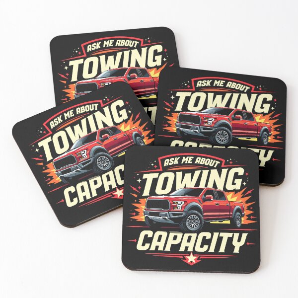 Item preview, Ask Me About Towing Capacity designed and sold by Automotive Art by Greg.