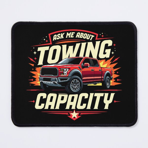 Item preview, Ask Me About Towing Capacity designed and sold by Automotive Art by Greg.
