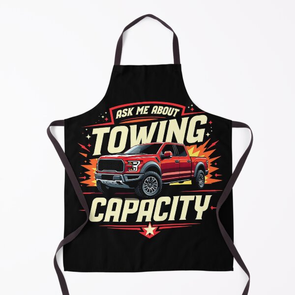 Item preview, Ask Me About Towing Capacity designed and sold by Automotive Art by Greg.