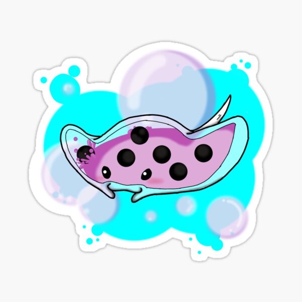 Vista previa del artículo con la obra «Taro Boba Ray», diseñado y vendido por CatsToCrows.