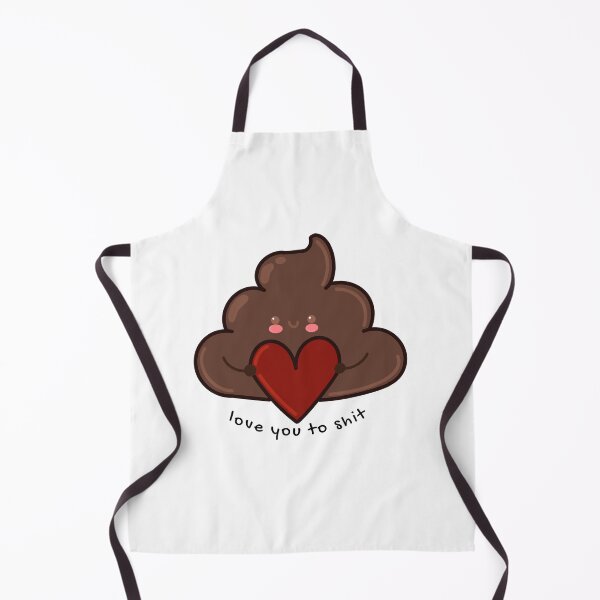 Item preview, Love you to shit! designed and sold by SwiftStickerz.