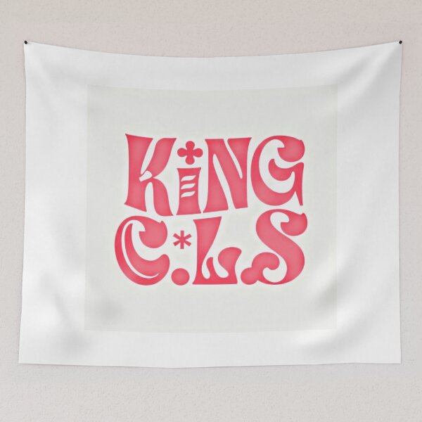 Item preview, King C.L.S King's Candy Letter | White | Strawberry Red designed and sold by Kingcls.