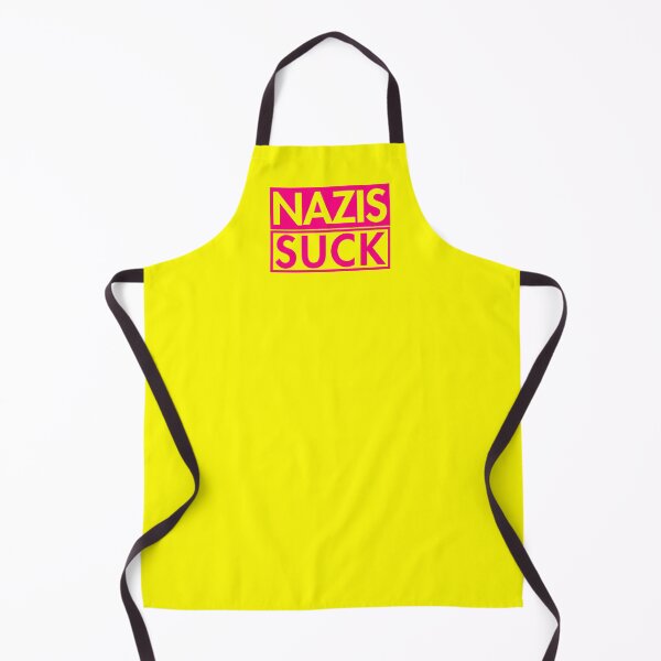 Item preview, Copy of Nazis Suck - Anti Nazi - Anti Fascist (hot pink 2) designed and sold by Thelittlelord.