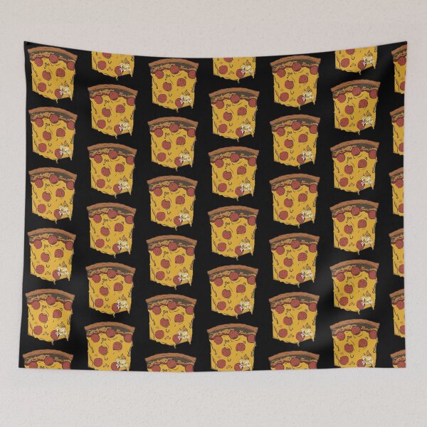 Item preview, Pizza Pocket, Square Pizza Slice Design - Quirky Food Art designed and sold by gg-graphics-co.