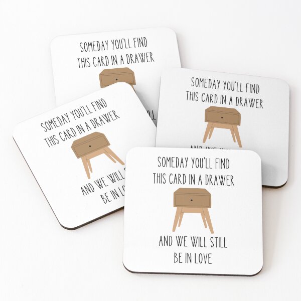Item preview, someday you'll find this card in a drawer and we will still be in love designed and sold by Alberto Dominguez.