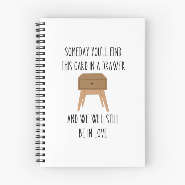 Item preview, someday you'll find this card in a drawer and we will still be in love designed and sold by Alberto Dominguez.