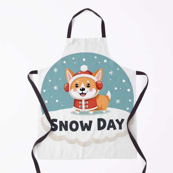 Item preview, Corgi Snow Day – Winter Wonder & Playful Coziness designed and sold by zoughlal.