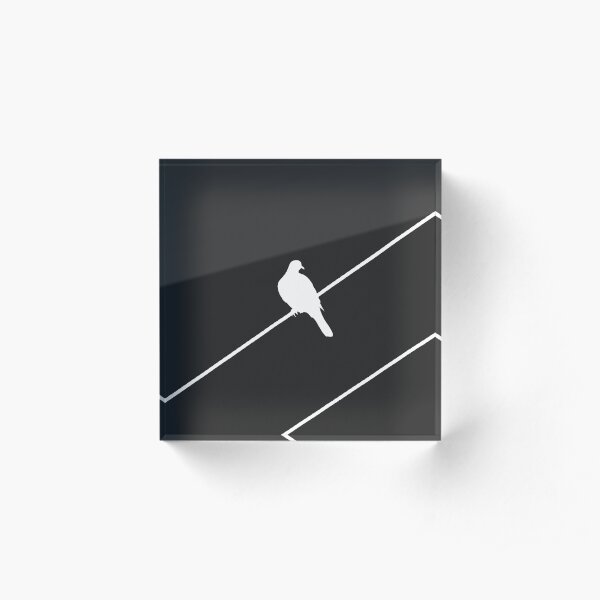 Dove Acrylic Block
