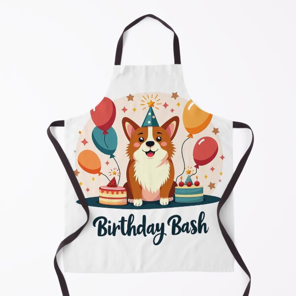 Item preview, Corgi Birthday Bash – Joyful Celebration & Family Festivity designed and sold by zoughlal.