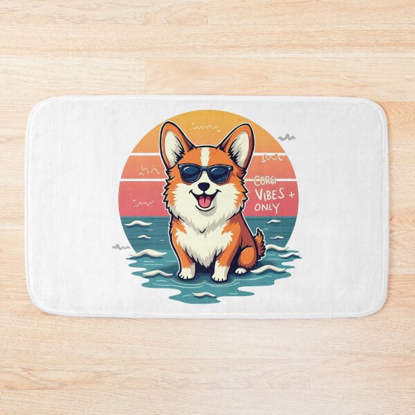 Item preview, Corgi Vibes Only – Laid-Back Energy & Youthful Charm designed and sold by zoughlal.
