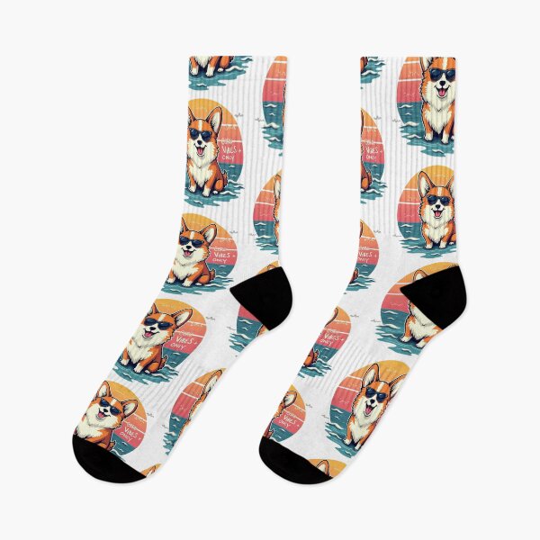 Item preview, Corgi Vibes Only – Laid-Back Energy & Youthful Charm designed and sold by zoughlal.