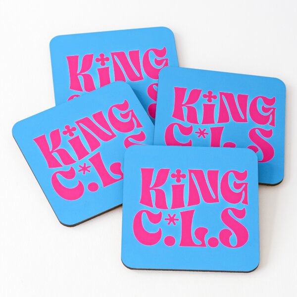 Item preview, King C.L.S King's Candy Letter | Cotton Candy Blue | Juicy Pink designed and sold by Kingcls.