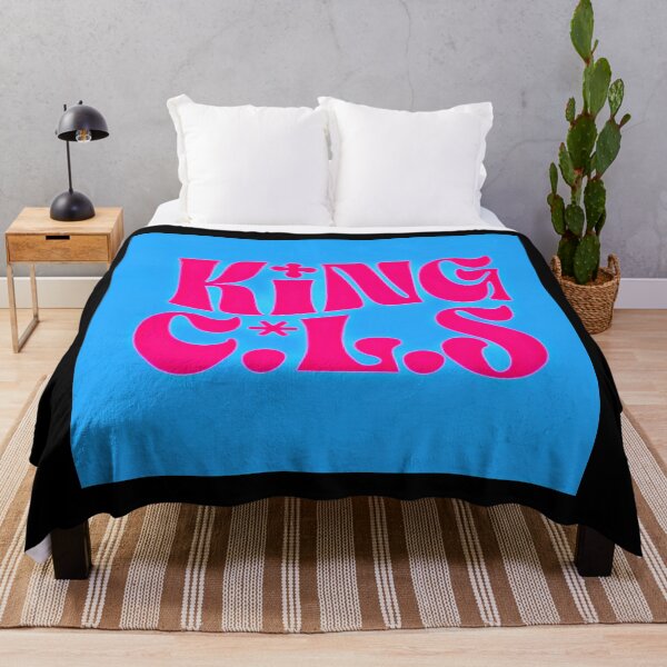 Item preview, King C.L.S King's Candy Letter | Cotton Candy Blue | Juicy Pink designed and sold by Kingcls.