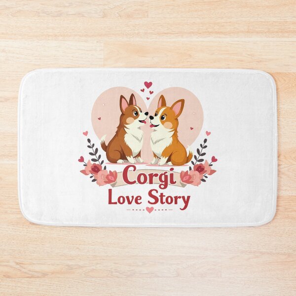 Item preview, Corgi Love Story – Endearing Romance & Family Affection designed and sold by zoughlal.