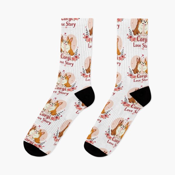 Item preview, Corgi Love Story – Endearing Romance & Family Affection designed and sold by zoughlal.