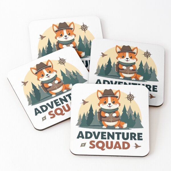 Item preview, Corgi Adventure Squad – Daring Exploration & Spirited Fun designed and sold by zoughlal.