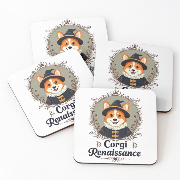 Item preview, Corgi Renaissance – Historical Artistry & Cultured Charm designed and sold by zoughlal.
