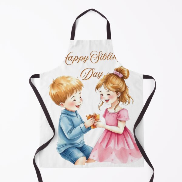 Item preview, Happy Siblings Day Art Print - Celebrate Sibling Love with Playful Typography Design - Gift for Brothers, Sisters, or Family Wall Decor designed and sold by InsightA.