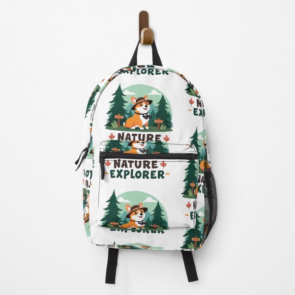 Item preview, Corgi Nature Explorer – Outdoor Discovery & Adorable Curiosity designed and sold by zoughlal.