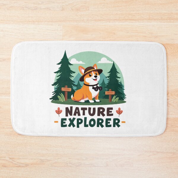 Item preview, Corgi Nature Explorer – Outdoor Discovery & Adorable Curiosity designed and sold by zoughlal.