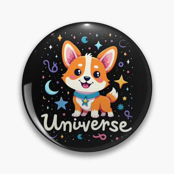Item preview, Corgi Universe – Boundless Wonder & Cosmic Playfulness designed and sold by zoughlal.