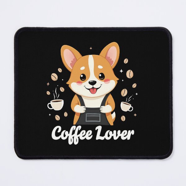 Item preview, Corgi Coffee Lover – Cozy Caffeine Enthusiasm & Warm Familial Charm designed and sold by zoughlal.