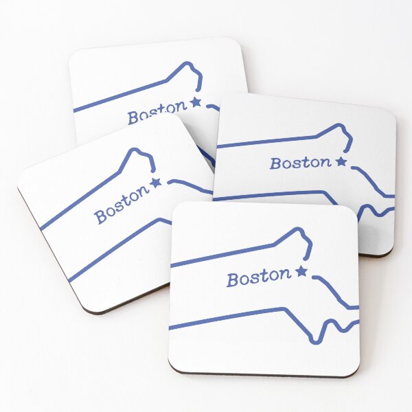 Item preview, Boston, MA Outline Design designed and sold by JBachandDesign.