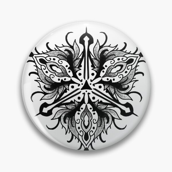 Item preview, Trillium mandala designed and sold by Kim Marks Art .