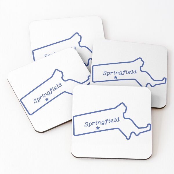 Item preview, Springfield, Massachusetts Outline designed and sold by JBachandDesign.