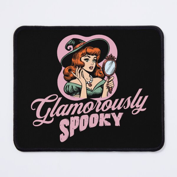 Item preview, Glamorously Spooky Retro Witch Halloween Coquette designed and sold by Tiendita-Arroyo.