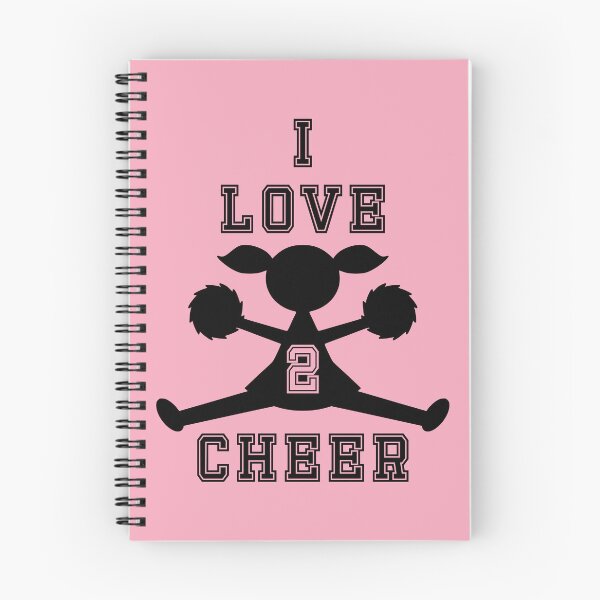 Item preview, I Love 2 Cheer -- Cheerleader (Black) designed and sold by Rili22.