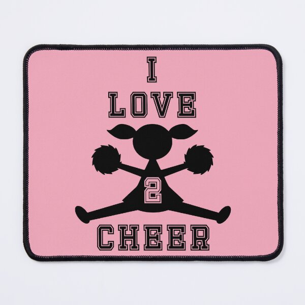 Item preview, I Love 2 Cheer -- Cheerleader (Black) designed and sold by Rili22.